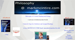 Desktop Screenshot of markmcintire.com